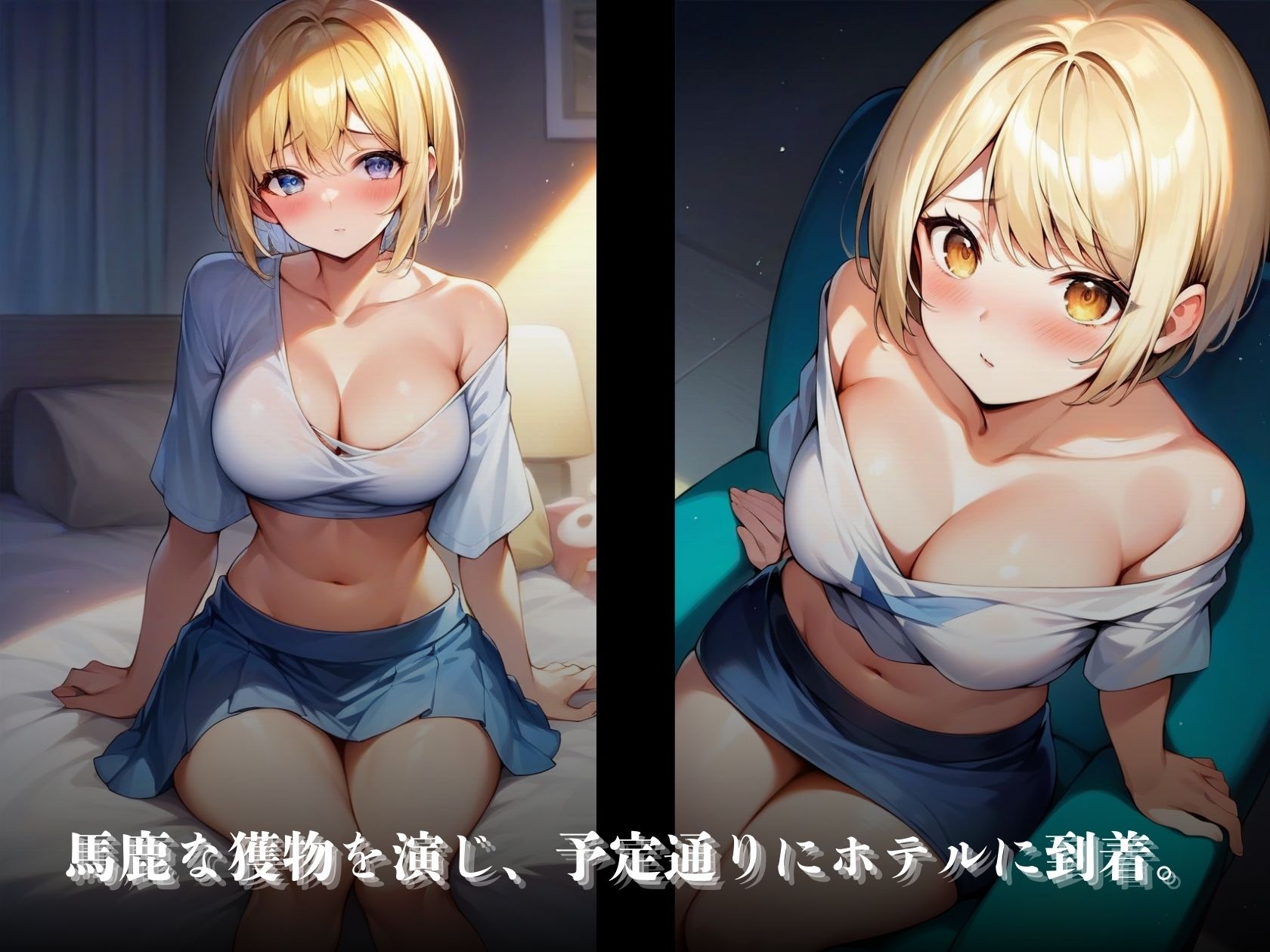 サンプル画像4:悪徳パパ活女子に無限種付け制裁〜飲み物に催〇薬仕込んでやったw〜(7Lab) [d_471642]