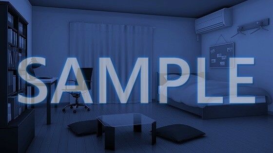 サンプル画像4:【背景素材】男の子の部屋（1385_bg01）【時間差分あり】(XERO) [d_471646]