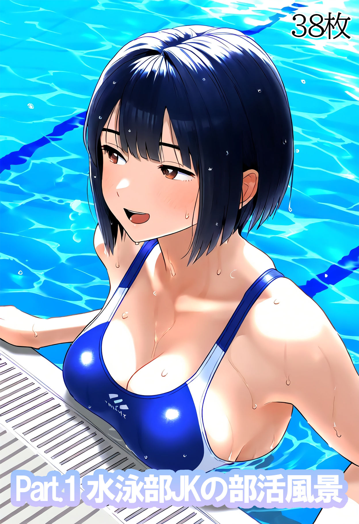 サンプル画像1:JK図鑑2 水泳部女子を隅々まで楽しめる画像集(kが好き。) [d_471674]