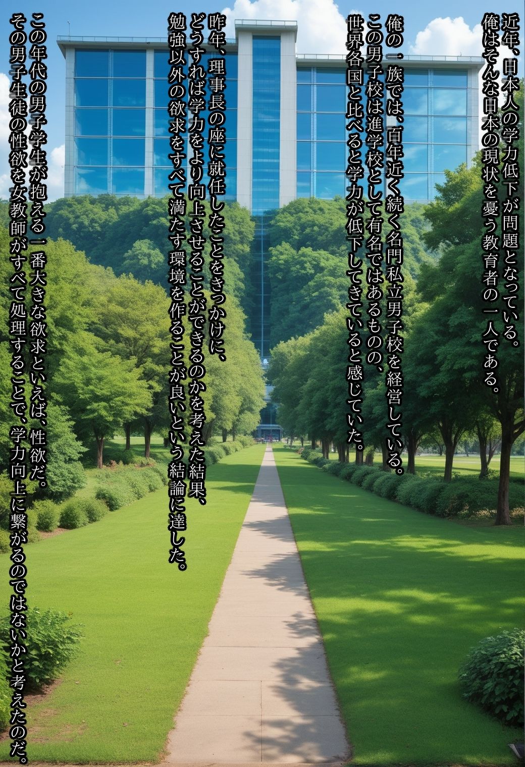 サンプル画像1:変態女教師が男子生徒の性処理をする超進学校(Tacosuke-story) [d_471706]