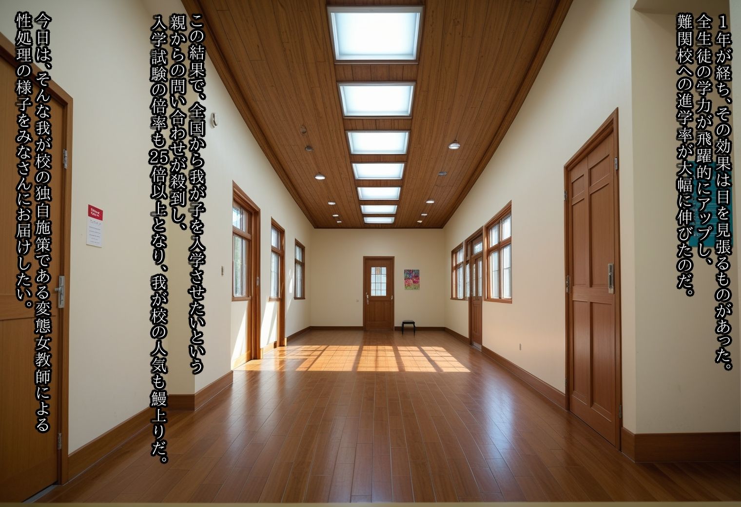 サンプル画像2:変態女教師が男子生徒の性処理をする超進学校(Tacosuke-story) [d_471706]