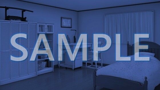 サンプル画像4:【背景素材】女の子の部屋（1385_bg14）【時間差分あり】(XERO) [d_471723]