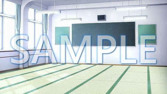 サンプル画像2:【背景素材】放送室、俳句部部室、占い部部室（1385_bg15_22d_22e）(XERO) [d_471735]