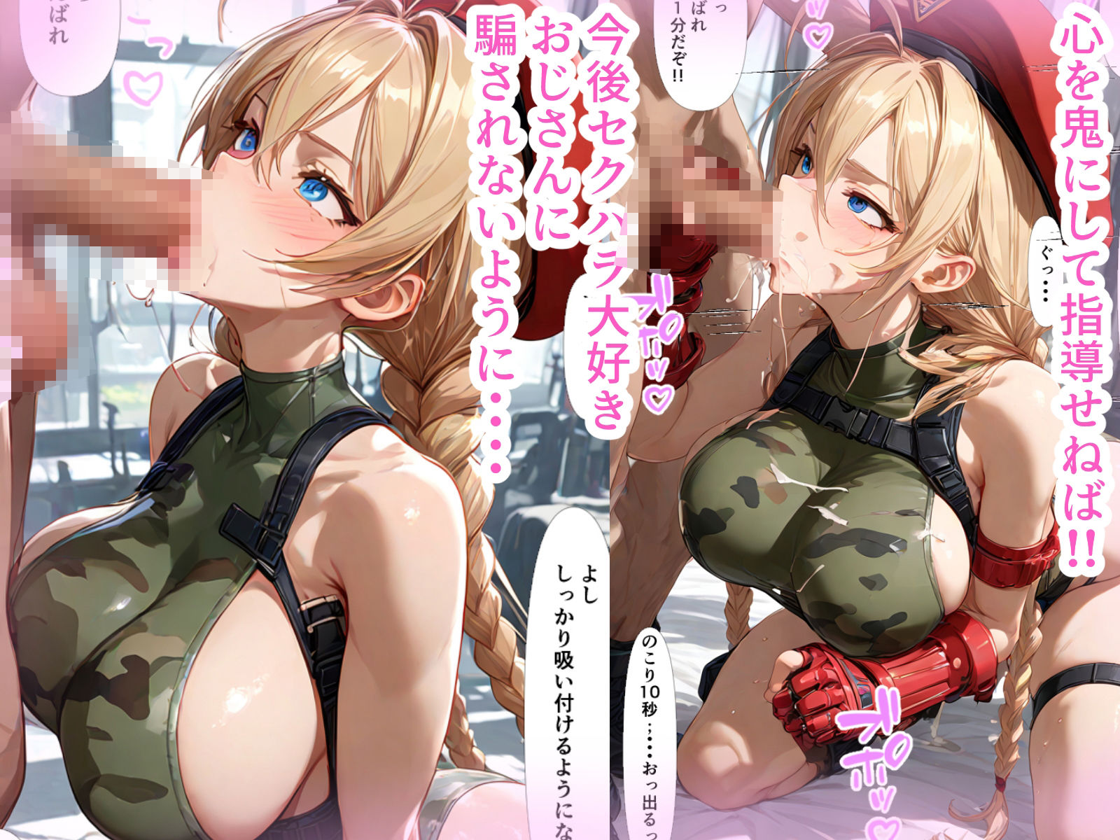 サンプル画像2:指令にいいなりホワイトさん(ちんげんさい) [d_471797]