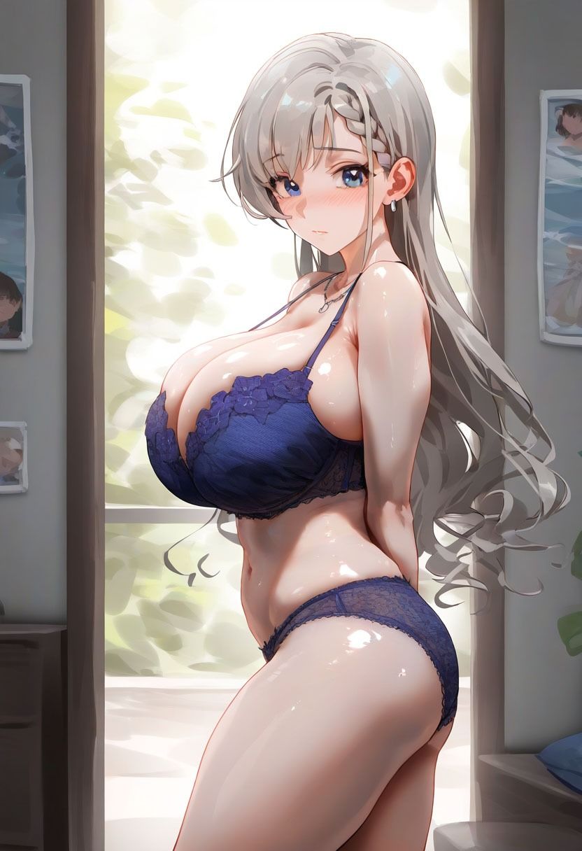 サンプル画像4:久×颯 下着グラビア(Kuroinu Studio) [d_471881]