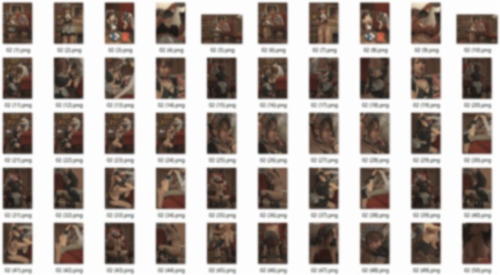 サンプル画像3:With the maids(nzk storeroom) [d_471923]