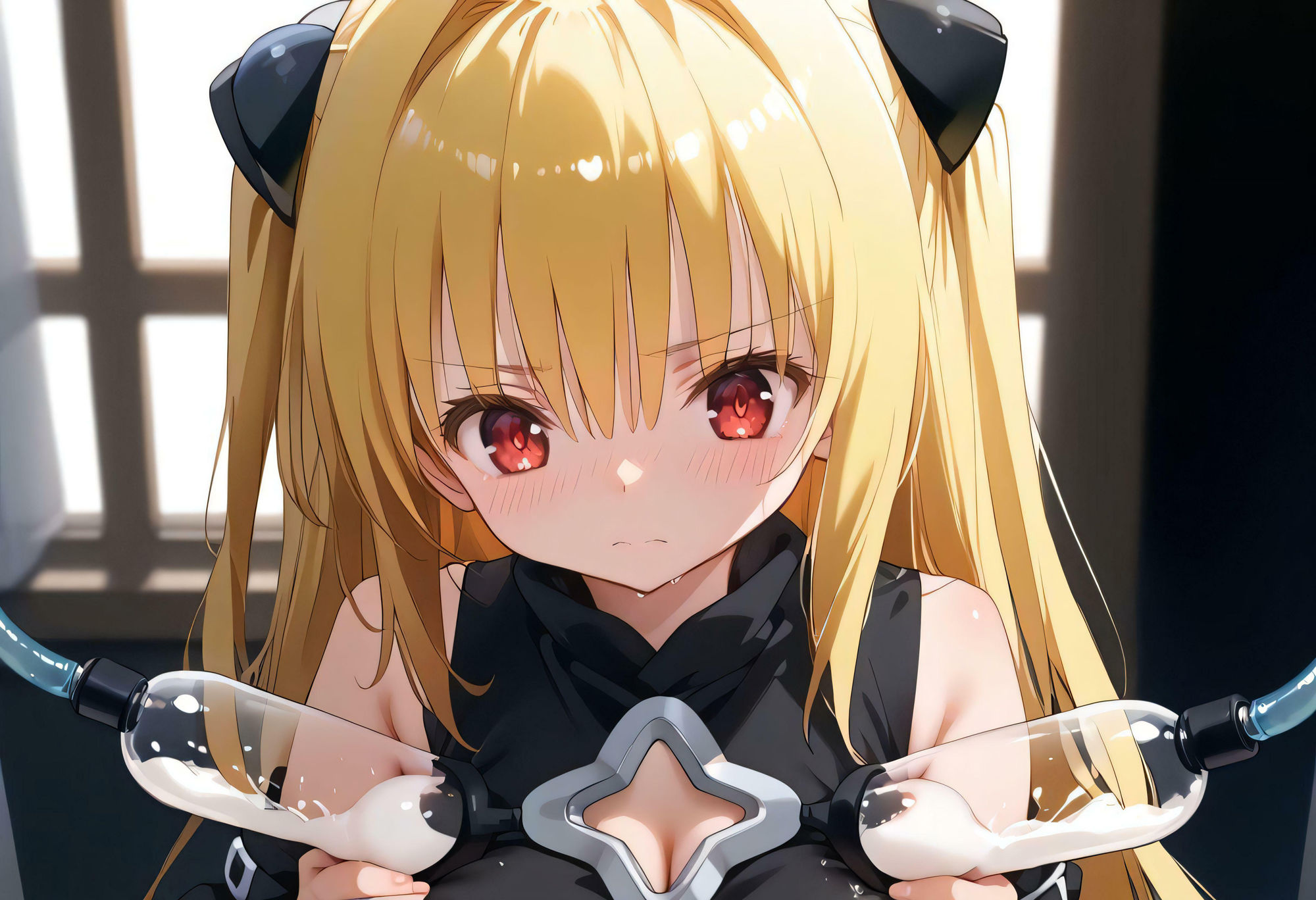 サンプル画像2:羞恥の果て(朱唇の誘惑) [d_471979]