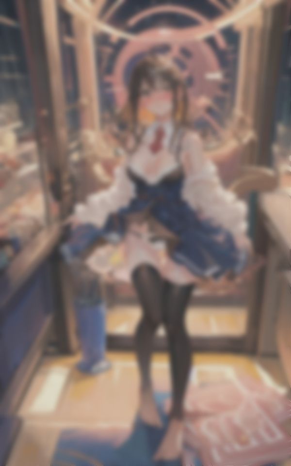 サンプル画像1:淫らな下着で男を挑発するパパ活淫乱美女(AI液) [d_471992]