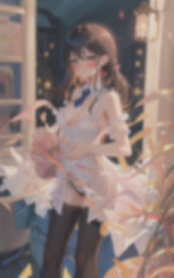 サンプル画像4:淫らな下着で男を挑発するパパ活淫乱美女(AI液) [d_471992]