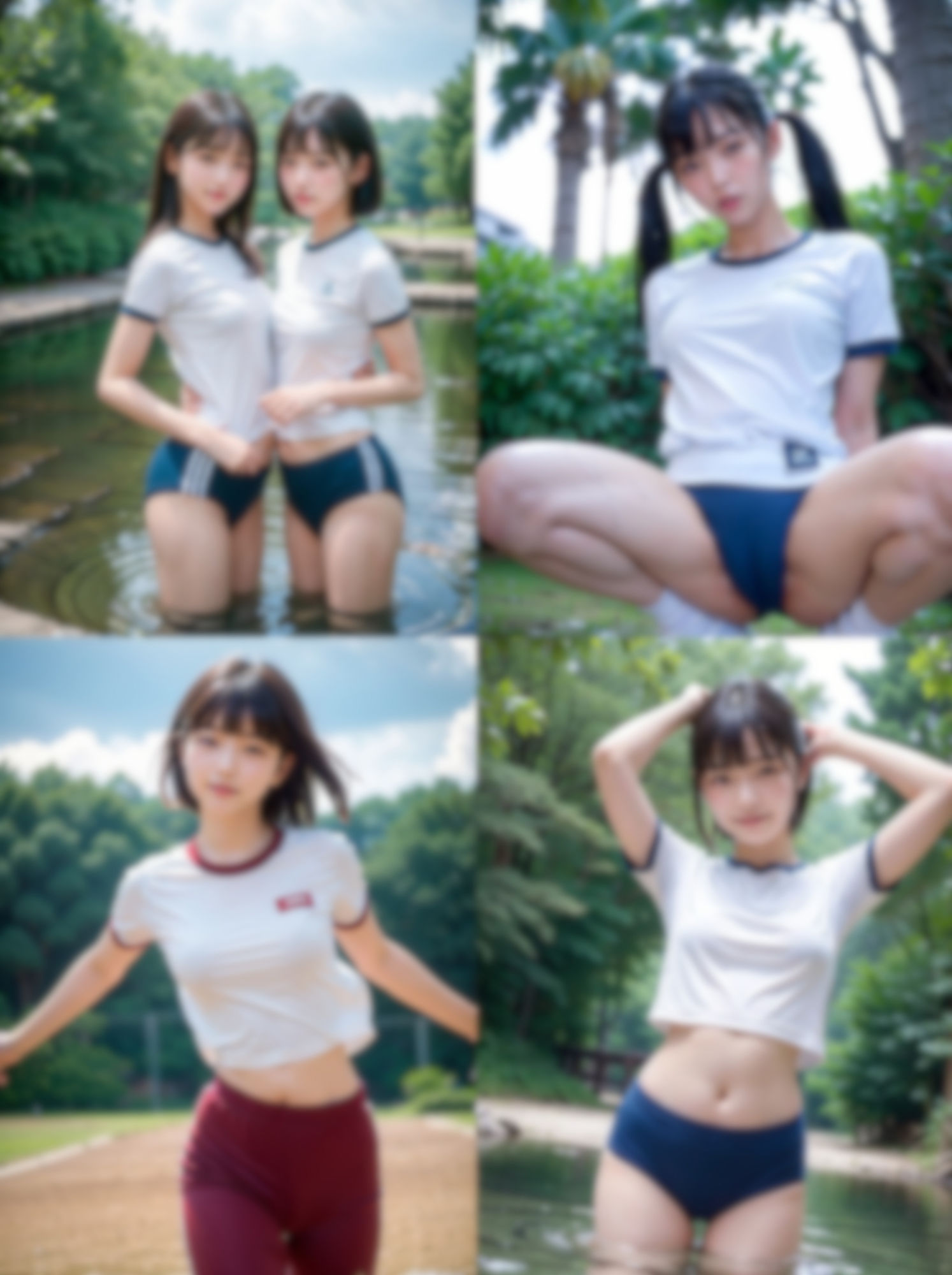 サンプル画像4:500P 体操着 美少女グラビア(え〜あい出版) [d_472000]