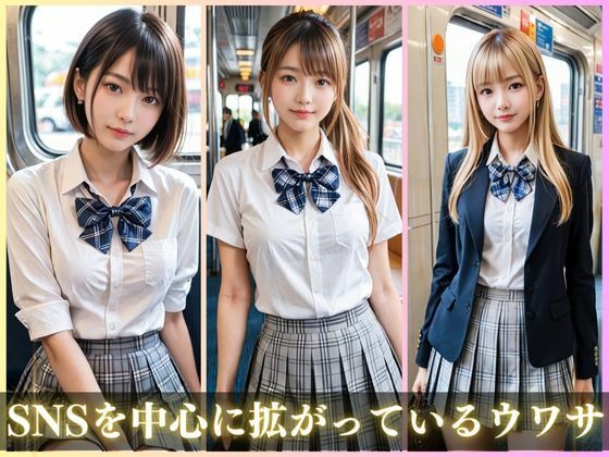 サンプル画像1:痴女電車(AIしてる?) [d_472016]