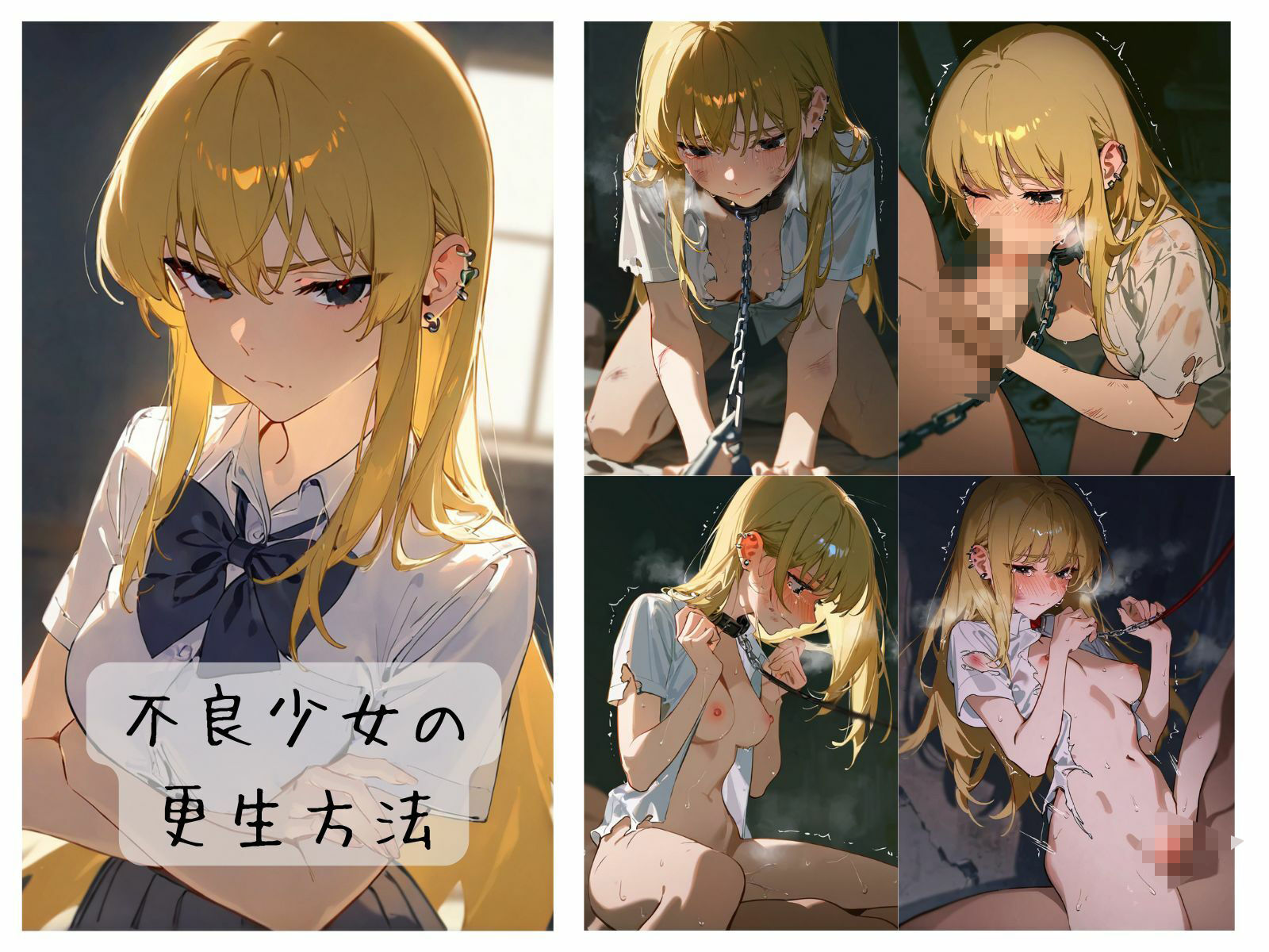 サンプル画像3:制服女子わからせまとめ4(memento森) [d_472060]