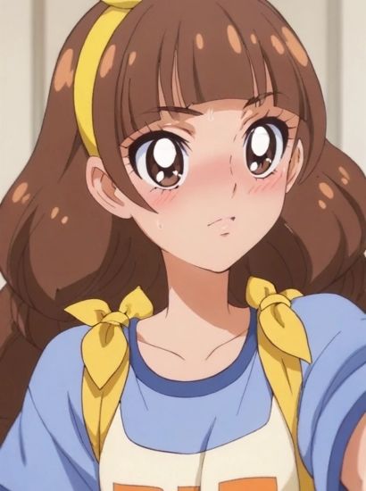 サンプル画像1:GOプリンセスプリキュアの天ノ川きららから送られてきた自撮り写真(自撮りサークル  イカスミ工房) [d_472134]