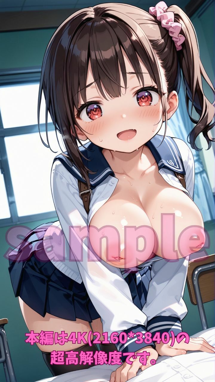 サンプル画像2:パイズリボランティア とある女子校で導入された最新の福祉教育で、誰でも無料でパイズリしてもらえるようになってしまったw(Fetish AI) [d_472176]