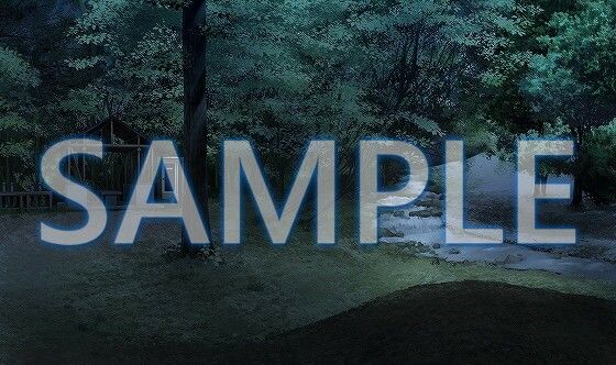 サンプル画像3:【背景素材】キャンプ場 山中（6229_bg08）【時間差分あり】(XERO) [d_472184]