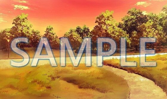 サンプル画像2:【背景素材】公園（6229_bg09）【時間差分あり】(XERO) [d_472188]