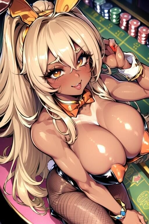 サンプル画像3:AIグラビアCG集 爆乳ギャルバニー(YUKI) [d_472209]
