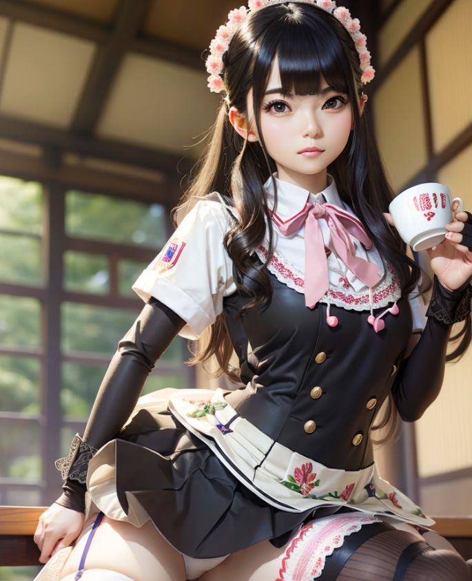 サンプル画像6:コスプレメイド教育(ウエゾン) [d_472225]