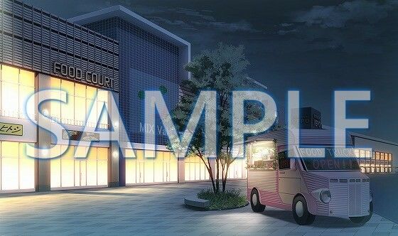 サンプル画像3:【背景素材】ショッピングモール 外観（6229_bg13）【時間差分あり】(XERO) [d_472237]