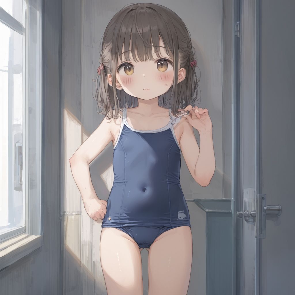 サンプル画像4:真面目な水泳部員を隠し撮りしたら性欲覚醒(おまたのテント) [d_472261]