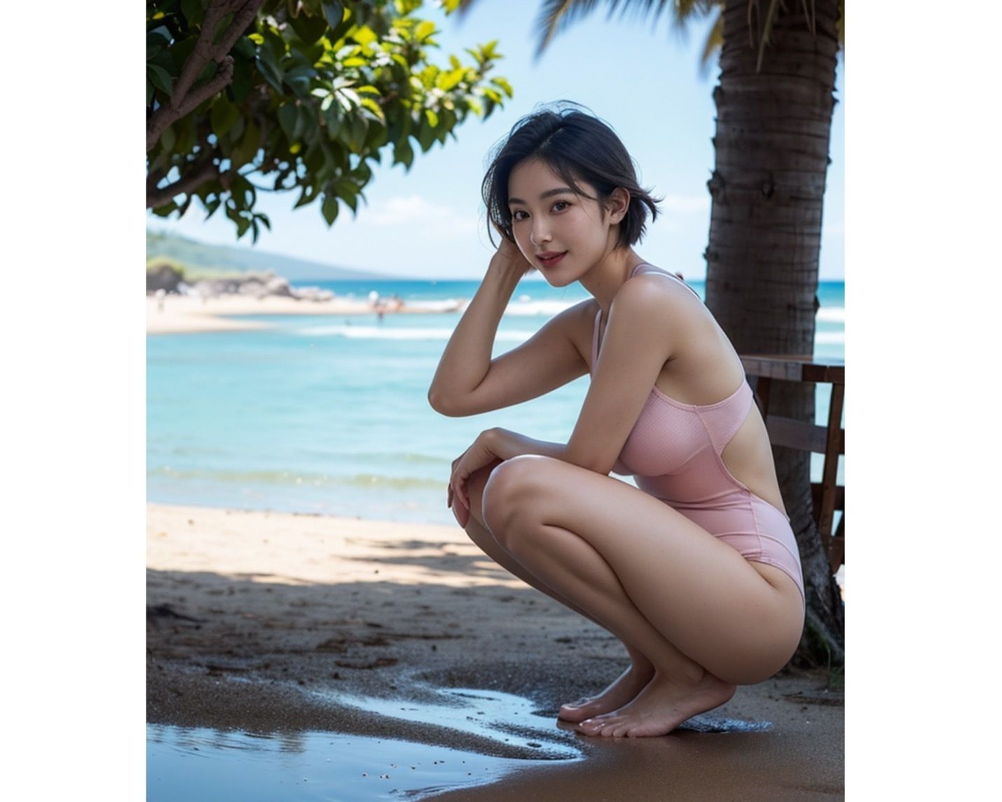 サンプル画像4:夏の思い出【美女の楽園】みんなオカズにしてね？(美女コレクション) [d_472276]