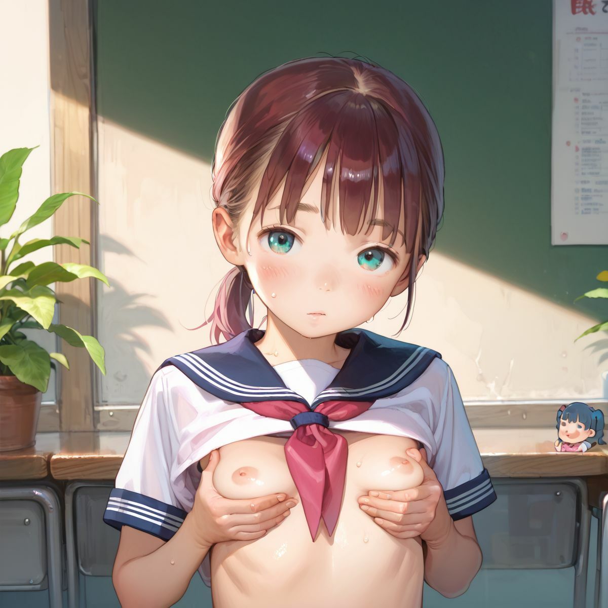ちっぱい娘の日常〜保健体育の授業〜01