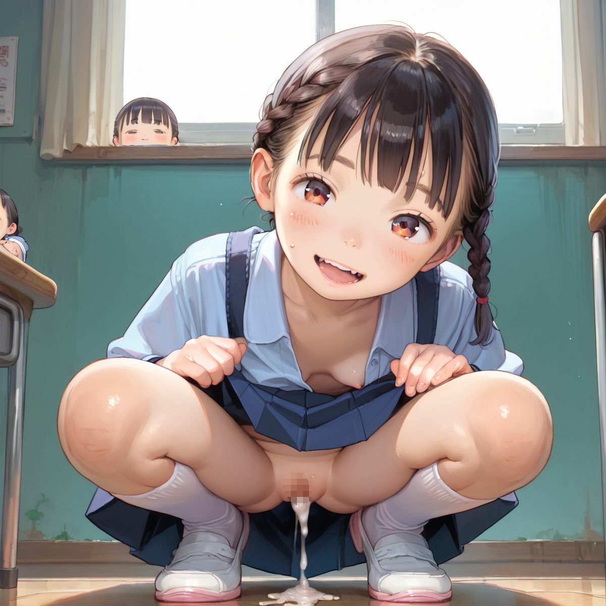 ちっぱい娘の日常〜保健体育の授業〜01