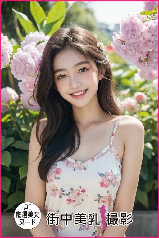 サンプル画像1:Re:あなたの胸 見せてください→全美女OKだった件 ※画像添付(AI美女専門カメラマンNana絵) [d_472381]