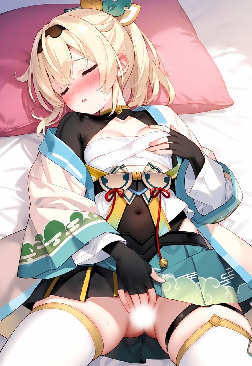 サンプル画像4:holoX 着衣オナニーまとめ(くいんすよるか) [d_472400]