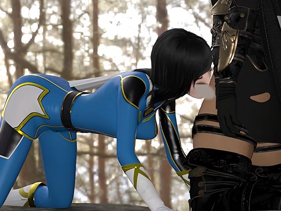 サンプル画像2:女戦隊ヒーローが敗北してフェラ奴●に堕ちるまで(Hinano) [d_472436]