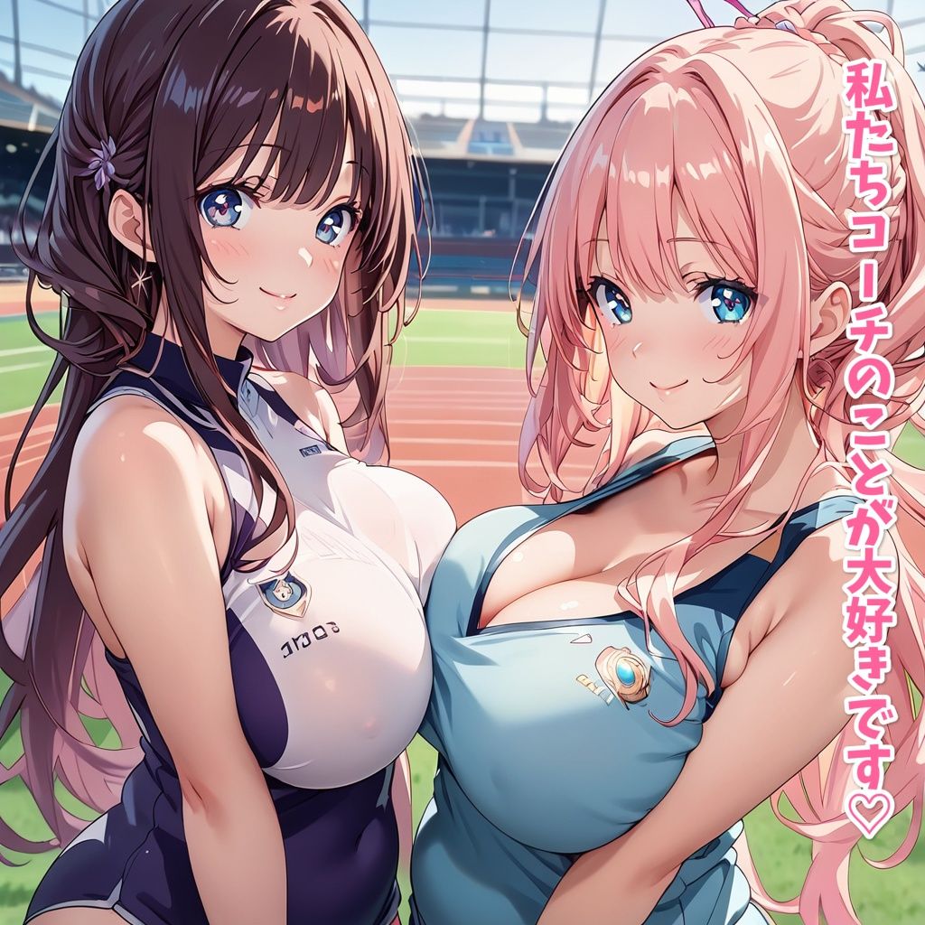 サンプル画像6:【セリフ付き】陸上部のコーチになったら男はオレ一人だけ(星彩レコード) [d_472570]