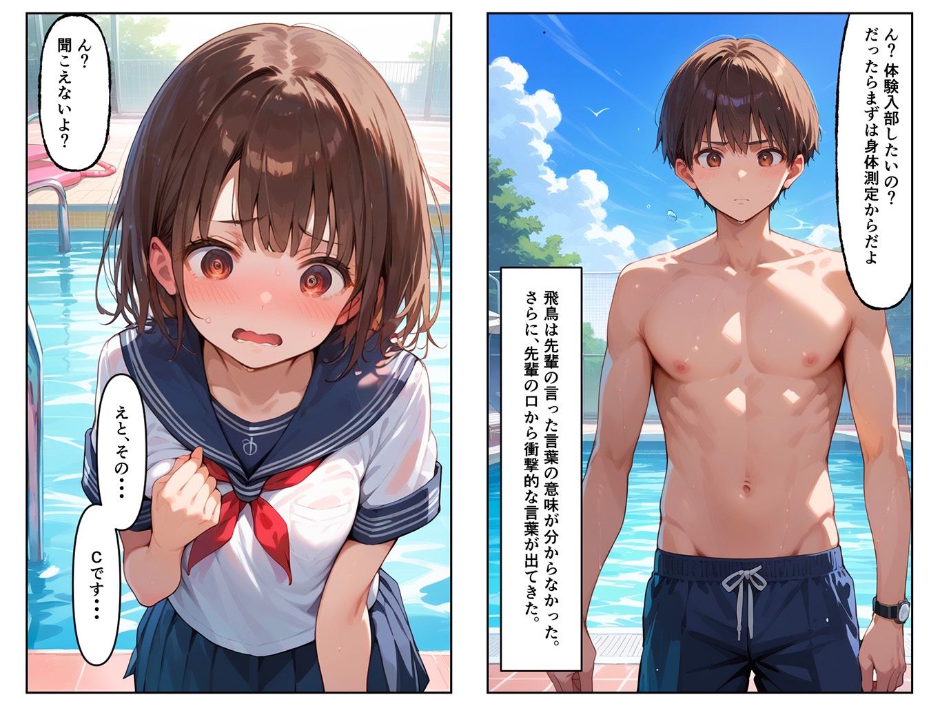 サンプル画像2:女子校生性処理マネージャー 種付け体験入部(AIRIS) [d_472748]