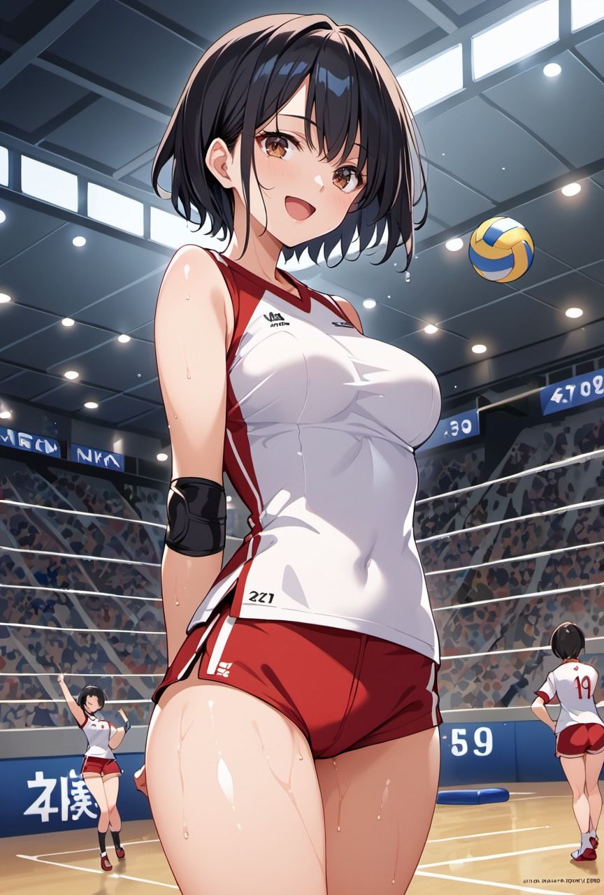 サンプル画像1:すい星のごとく現れた女バレ界の新星がコーチとの秘密の特訓で身体の関係に堕ちてしまった件【バレーボール編】(Re：ライト) [d_472772]