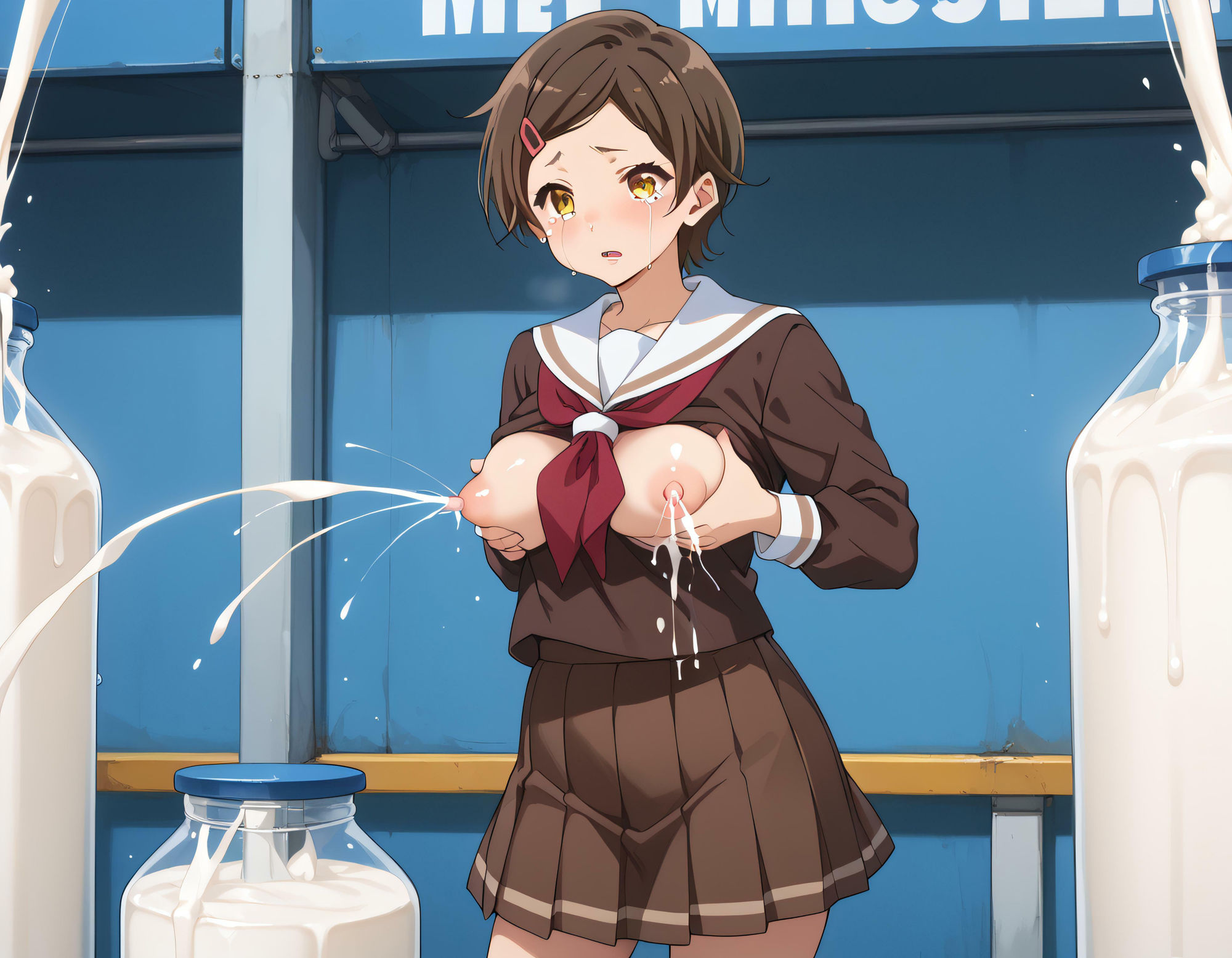 サンプル画像3:搾乳の音(愛懇スピル) [d_472844]