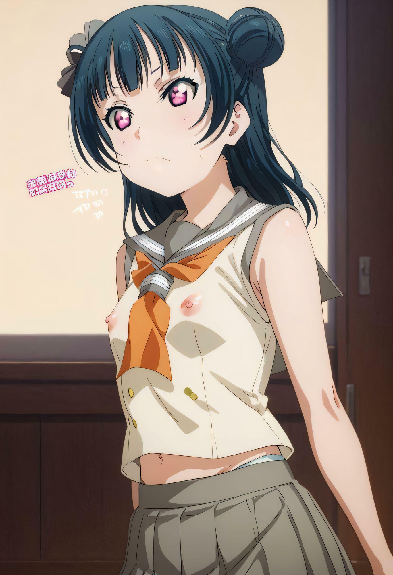 サンプル画像3:いいつけを守る(おもちゃ箱) [d_472873]