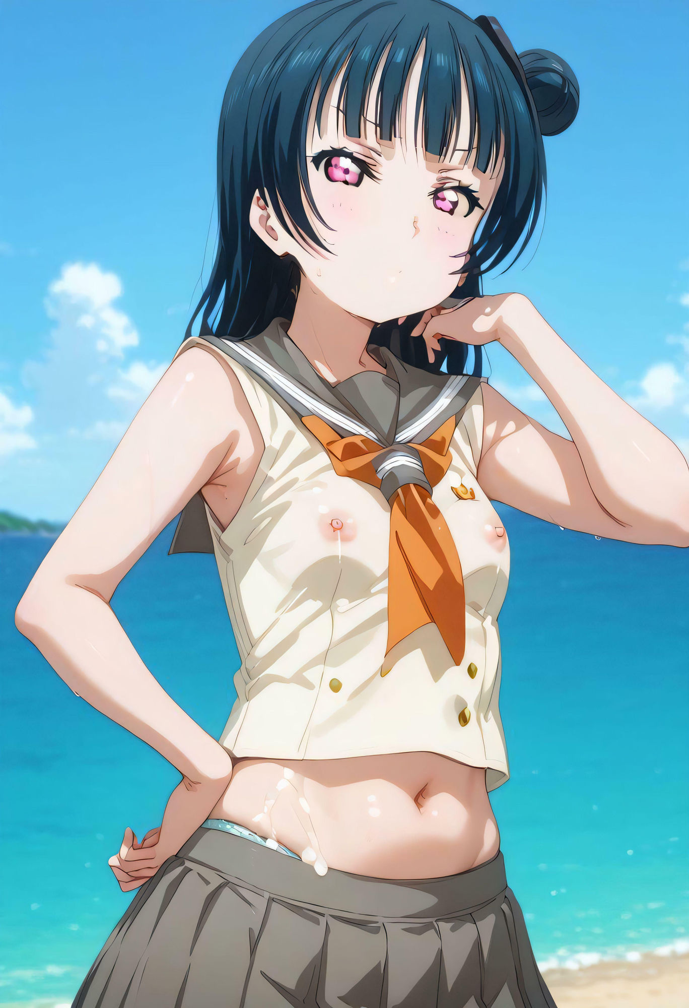 サンプル画像5:いいつけを守る(おもちゃ箱) [d_472873]