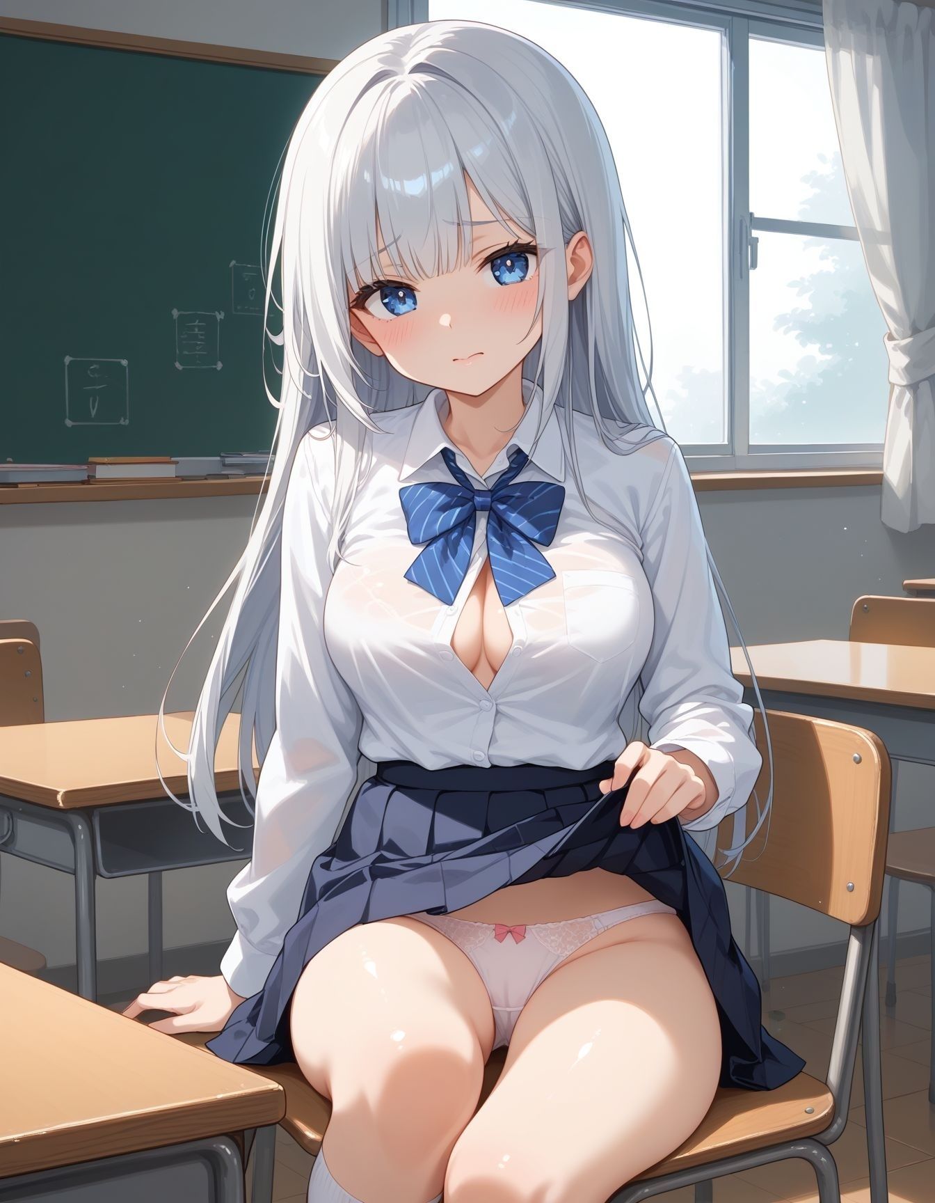 サンプル画像1:弱みを握られた 金持ちお嬢様(スリーパー) [d_472904]