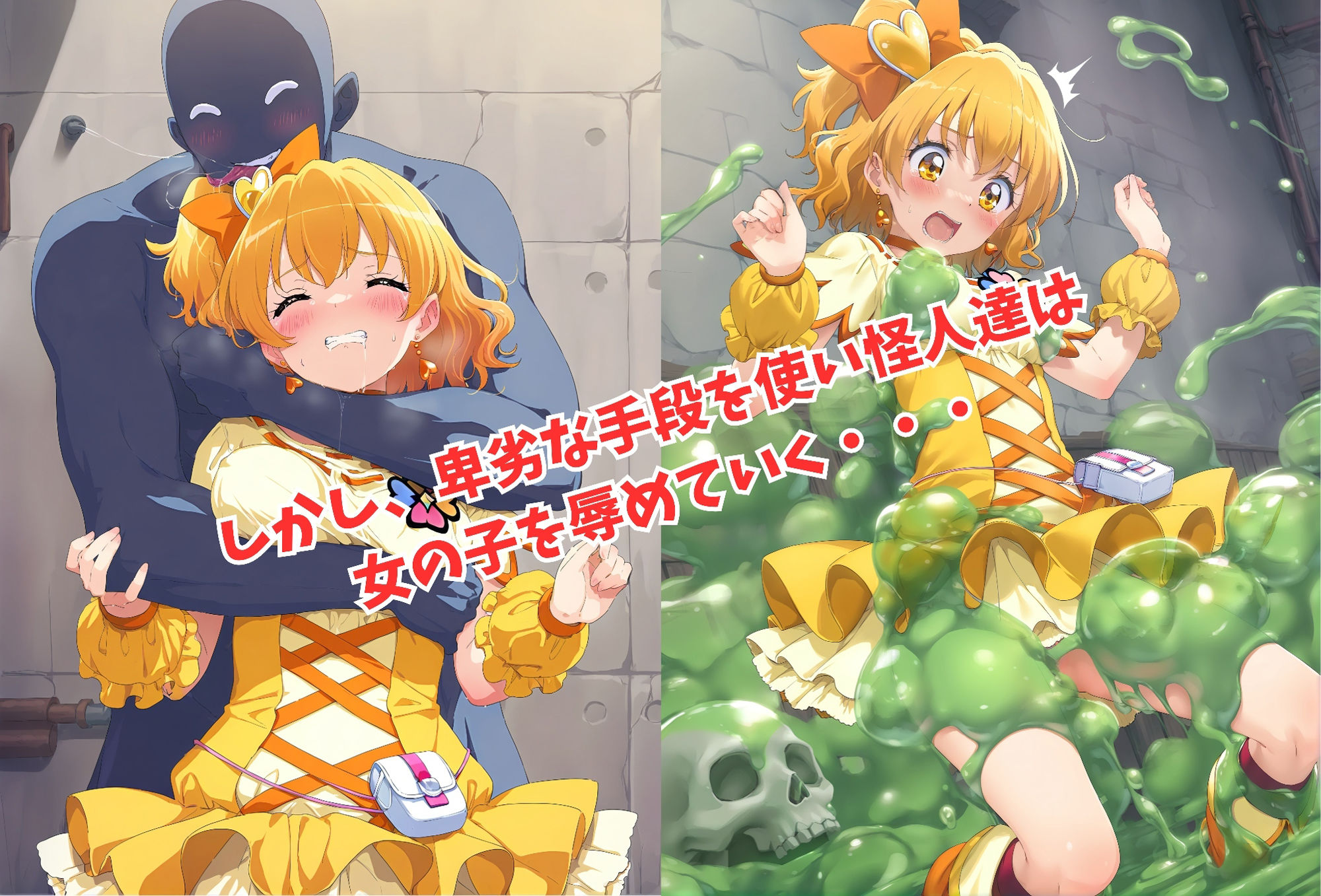 サンプル画像2:がんばれ！パインちゃん☆(絵心あいのAI生成アトリエ) [d_472922]