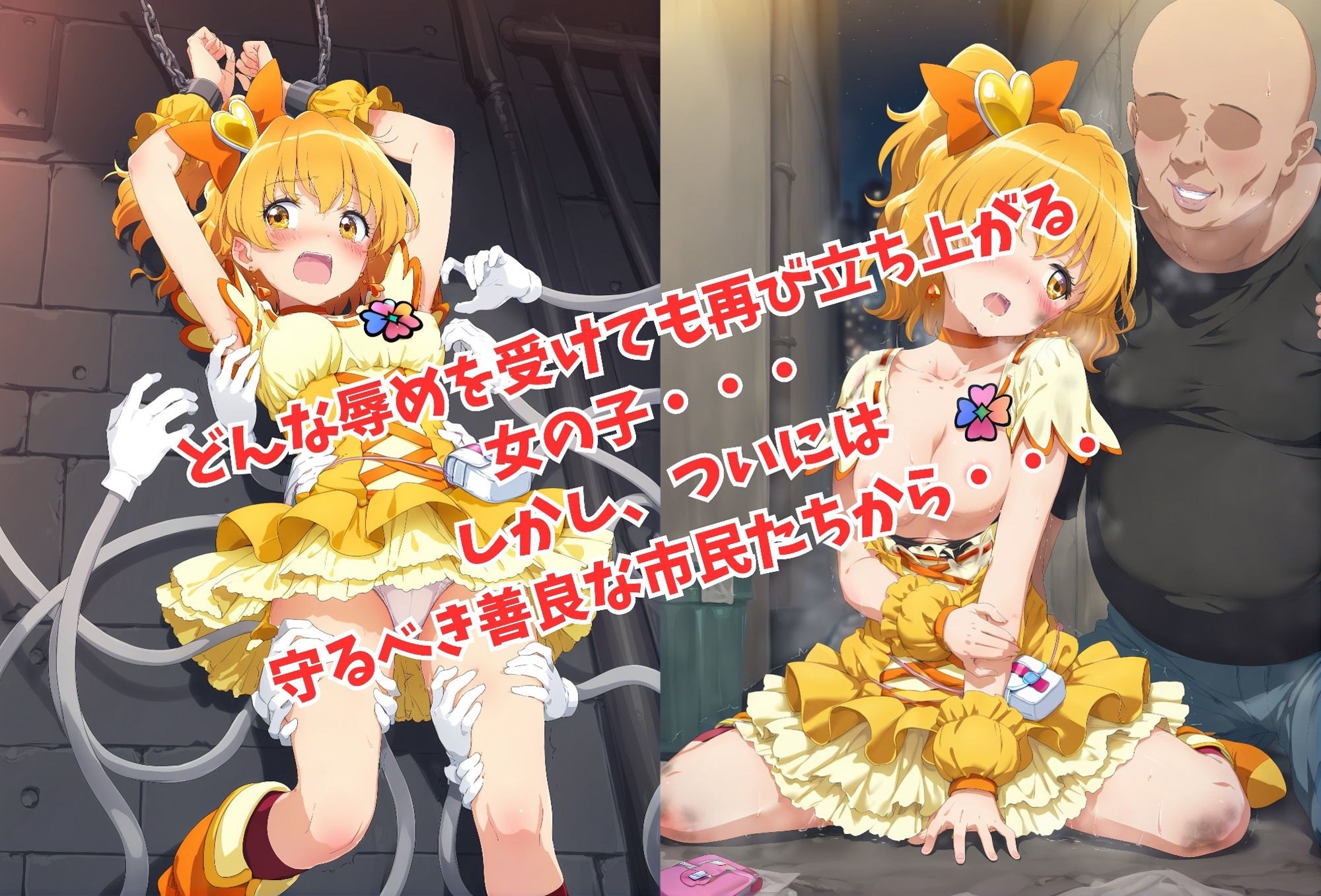 サンプル画像3:がんばれ！パインちゃん☆(絵心あいのAI生成アトリエ) [d_472922]