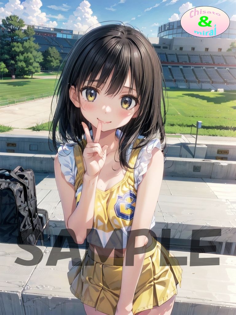 サンプル画像4:3色チアガールズ(ちさみらのAv＆Ai研究所) [d_473013]