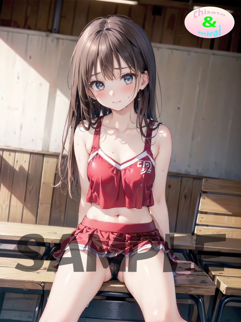 サンプル画像6:3色チアガールズ(ちさみらのAv＆Ai研究所) [d_473013]