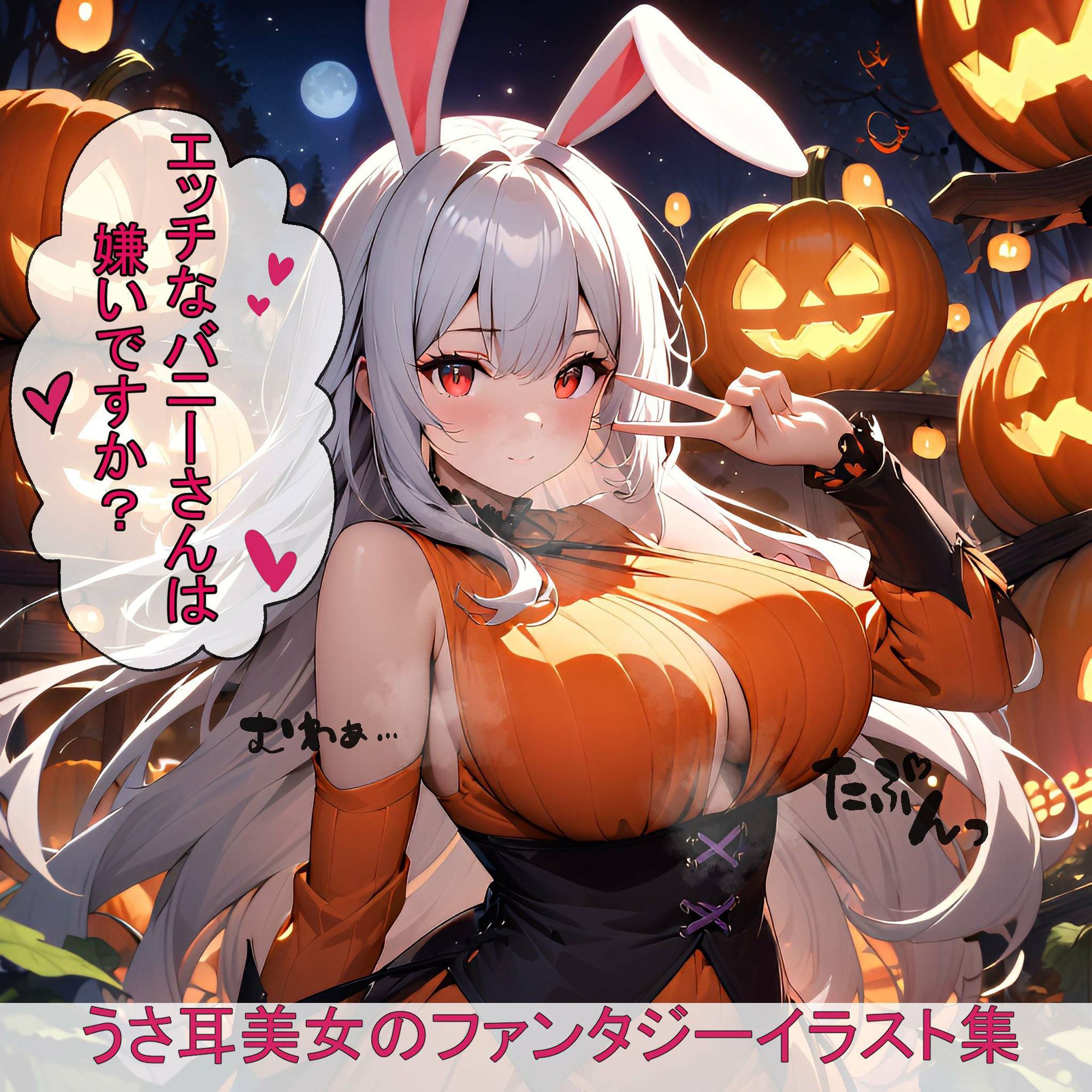 サンプル画像1:うさ耳美女のファンタジーイラスト集(STUDIOちまき) [d_473031]