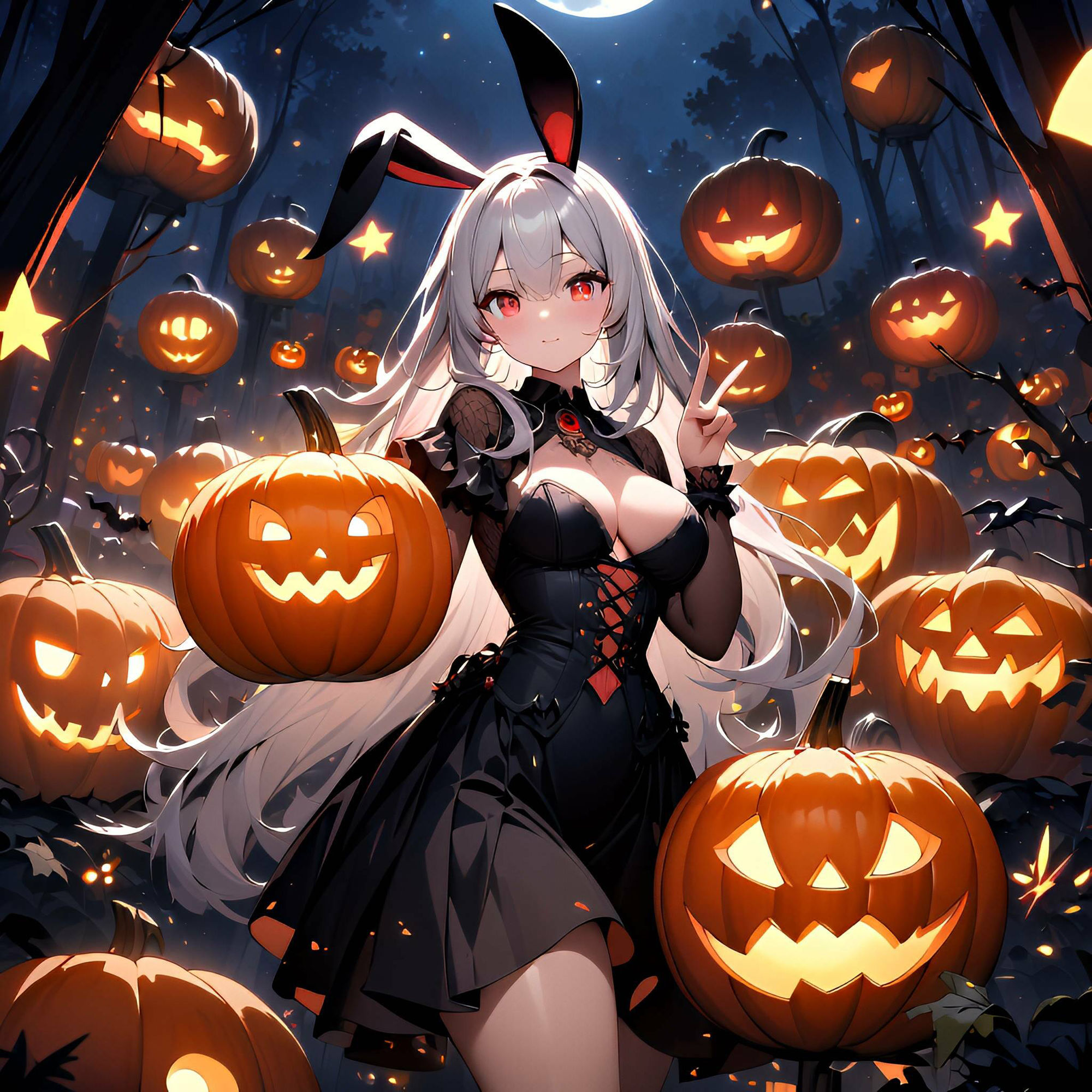 サンプル画像2:うさ耳美女のファンタジーイラスト集(STUDIOちまき) [d_473031]