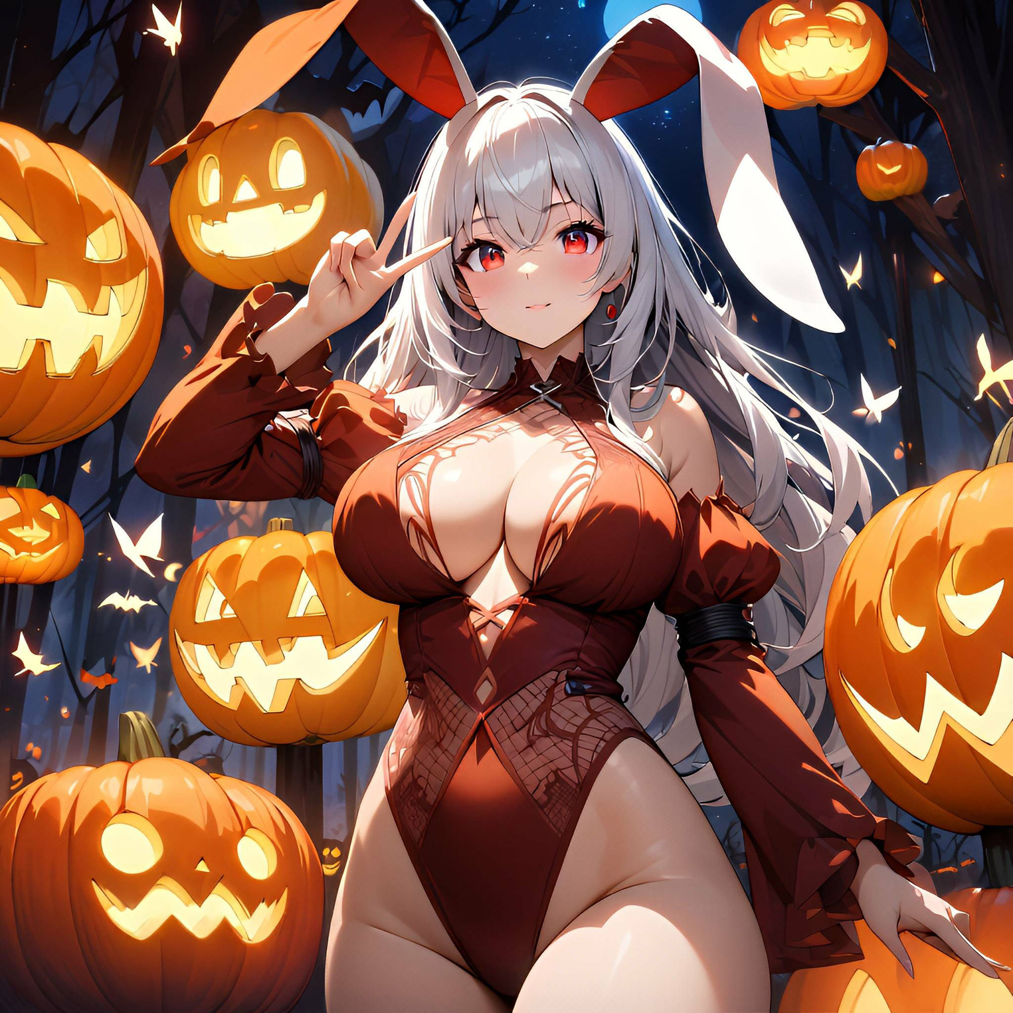 サンプル画像3:うさ耳美女のファンタジーイラスト集(STUDIOちまき) [d_473031]