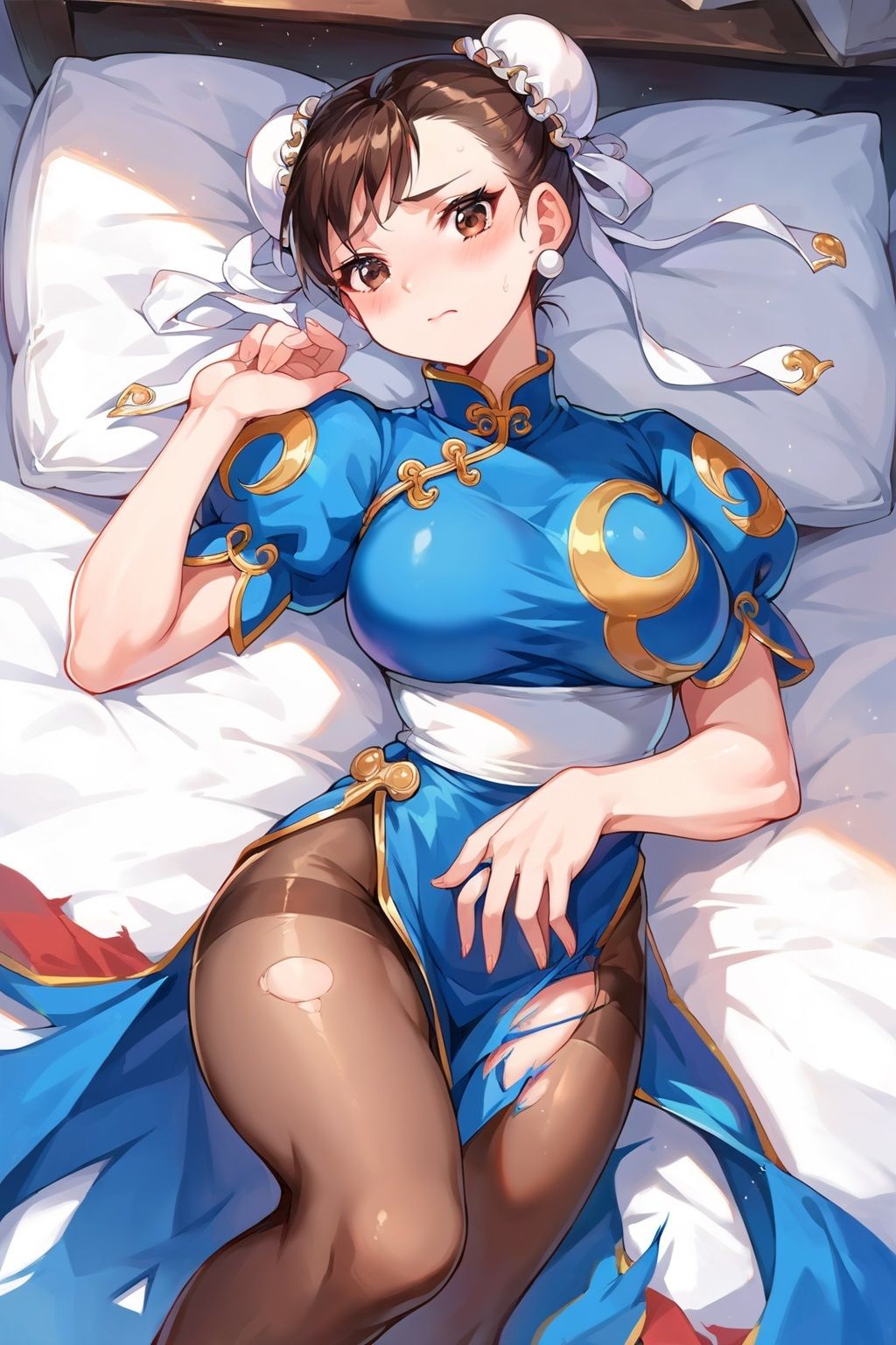 サンプル画像2:敗北の代償は生中SEXで…チ〇ン・リー濃厚ベロキスご奉仕処女喪失(Safe pit) [d_473066]