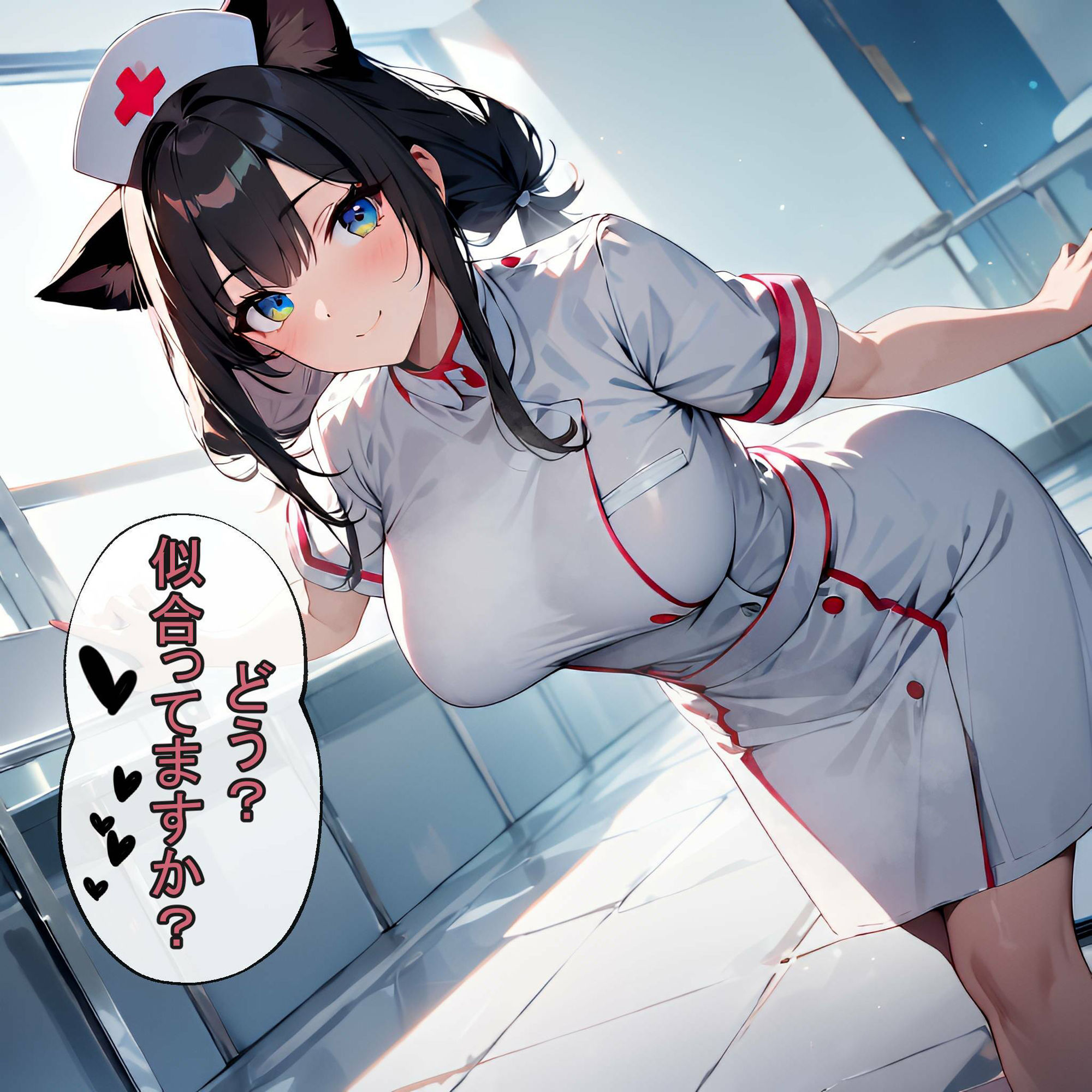 サンプル画像3:キュートなにゃんこナースたちのCG＆セリフ集 その2(STUDIOちまき) [d_473090]