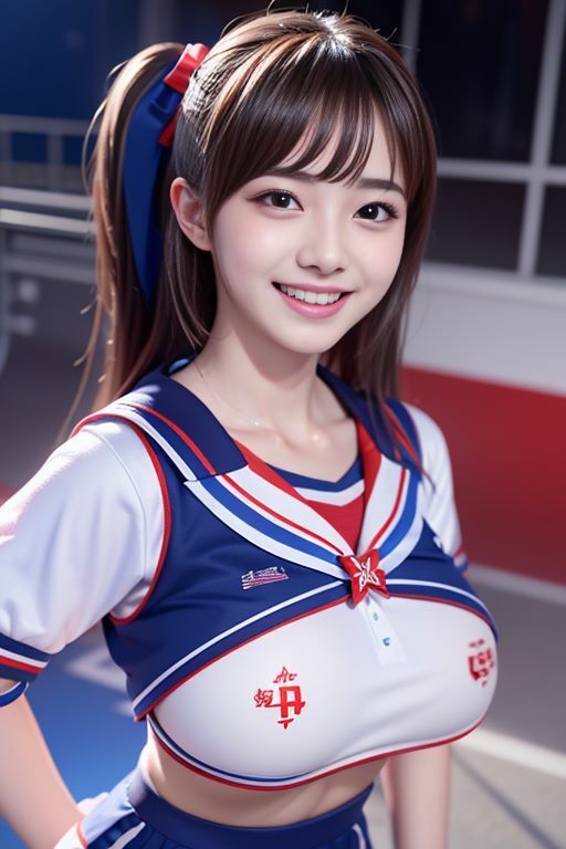 サンプル画像3:チア部マル秘写真2 364ページ(ミツバチ) [d_473101]