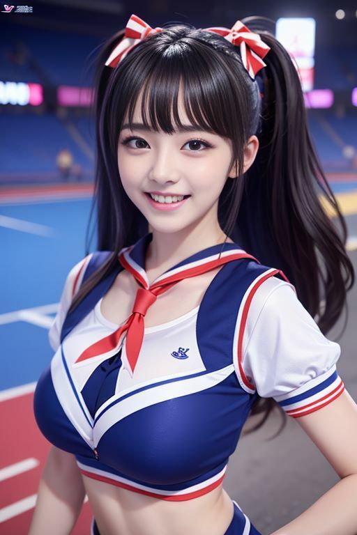 サンプル画像4:チア部マル秘写真2 364ページ(ミツバチ) [d_473101]