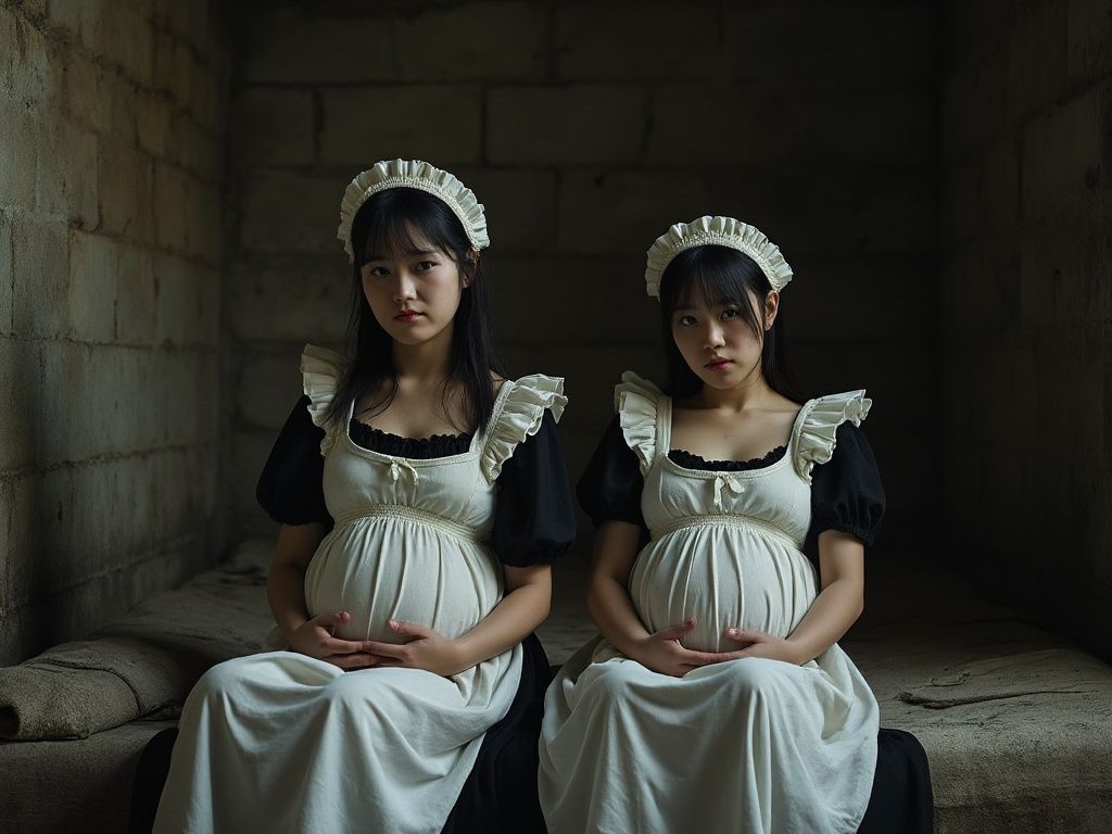 サンプル画像4:敗戦国のメイド強●妊娠編(もう限界) [d_473136]