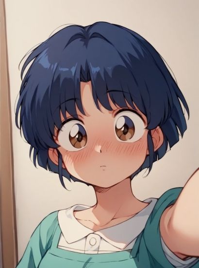 サンプル画像1:らんま1/2の天道あかねから送られてきた自撮り写真(自撮りサークル  イカスミ工房) [d_473145]